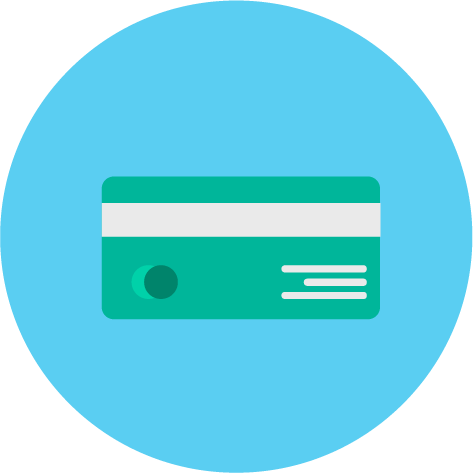 card blue