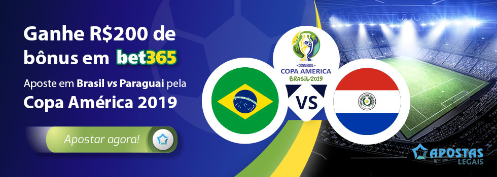 Brasil Paraguai 2019 Previsões, odds e probabilidades Brasil Paraguai 2019 Previsões, odds e probabilidades