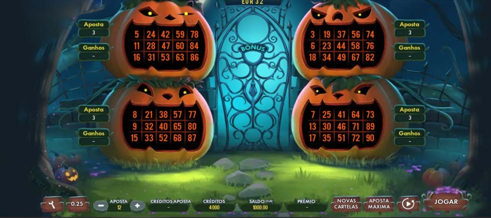 video halloween bingo