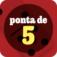 domino ponta de 5