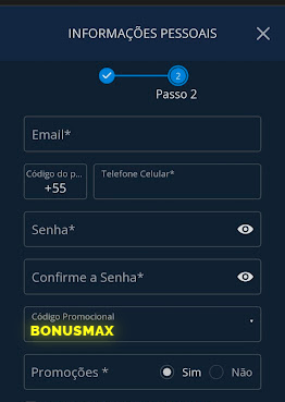 Código Promocional Galera Bet