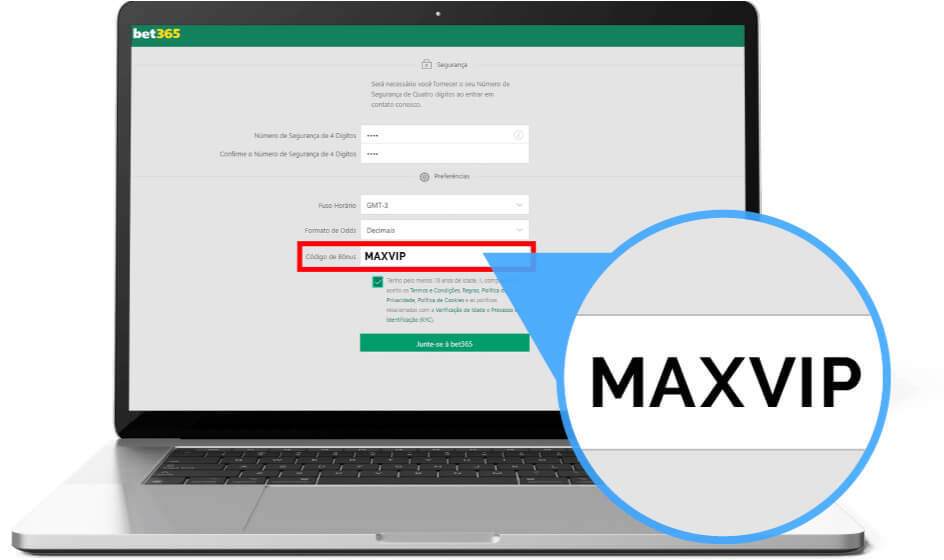 Código de bônus bet365: Aposte com MAXBETBR