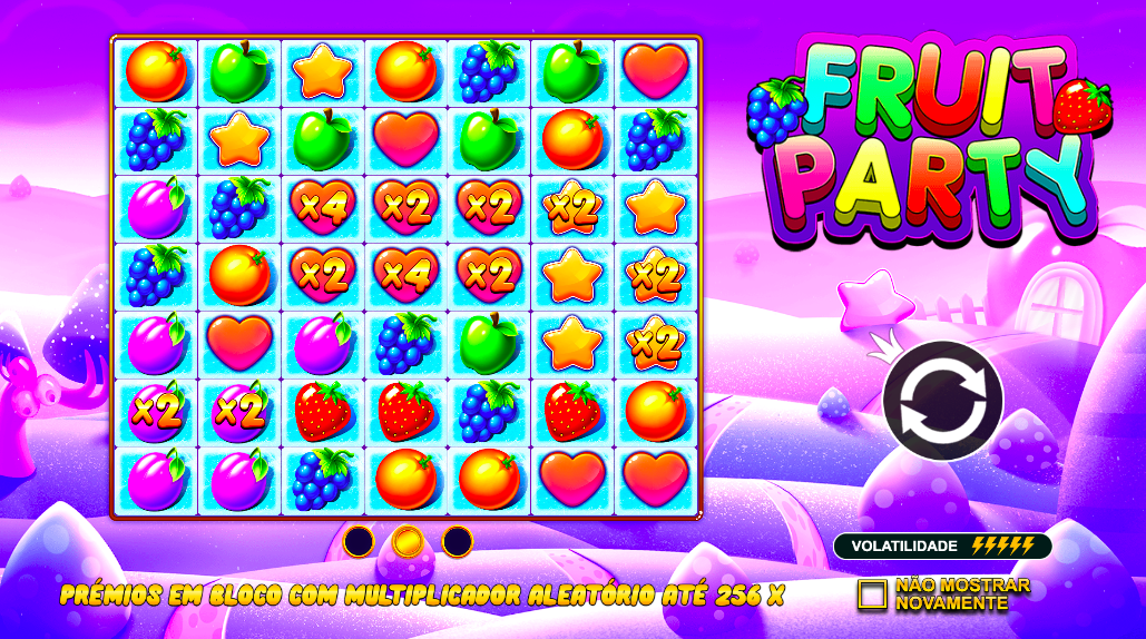 fruit party: jogo da fruta aposta